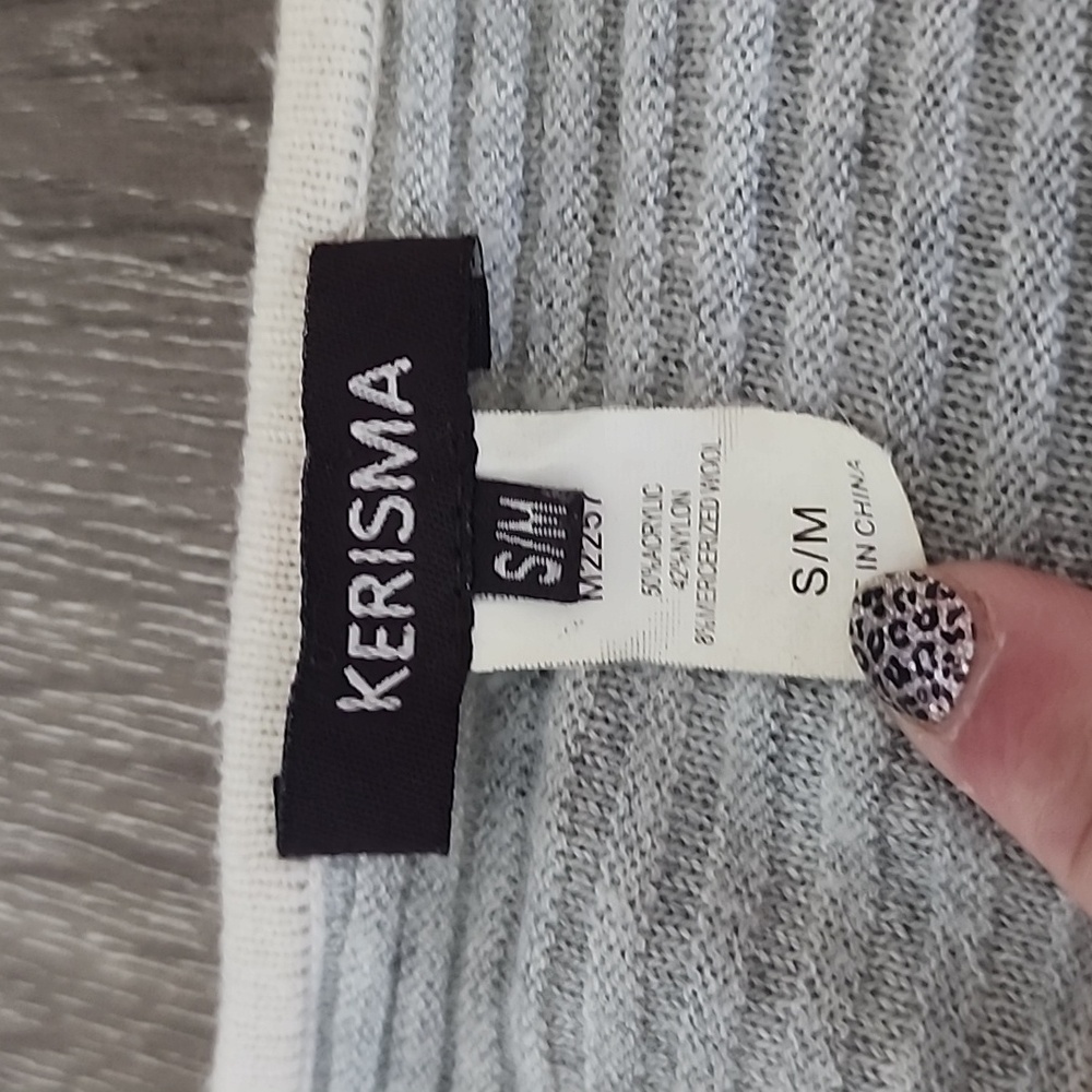 Kerisma Colorblock Mixed Stripe Pocket Front Drop… - image 2